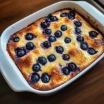 Blueberry Buttermilk Pancake Casserole 30 Minutes Ultimate Delicious