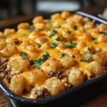 Cheeseburger Tater Tot Casserole 5 Steps Ultimate Delicious