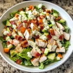 Chicken Bacon Ranch Chopped Salad 4 Servings Ultimate Delicious