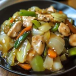 Chinese Chicken and Cabbage with Savory Soy Sauce 30 Minutes Quick Delicious