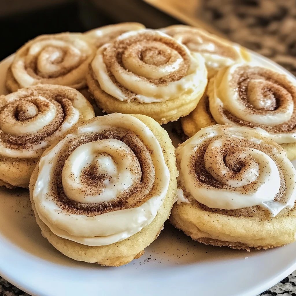 Cinnamon Roll Cheesecake Cookies 4 Servings Ultimate Delicious