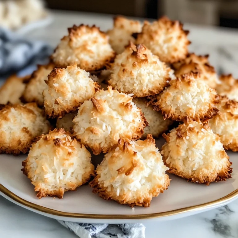 Coconut Macaroons 5 Steps Ultimate Delicious