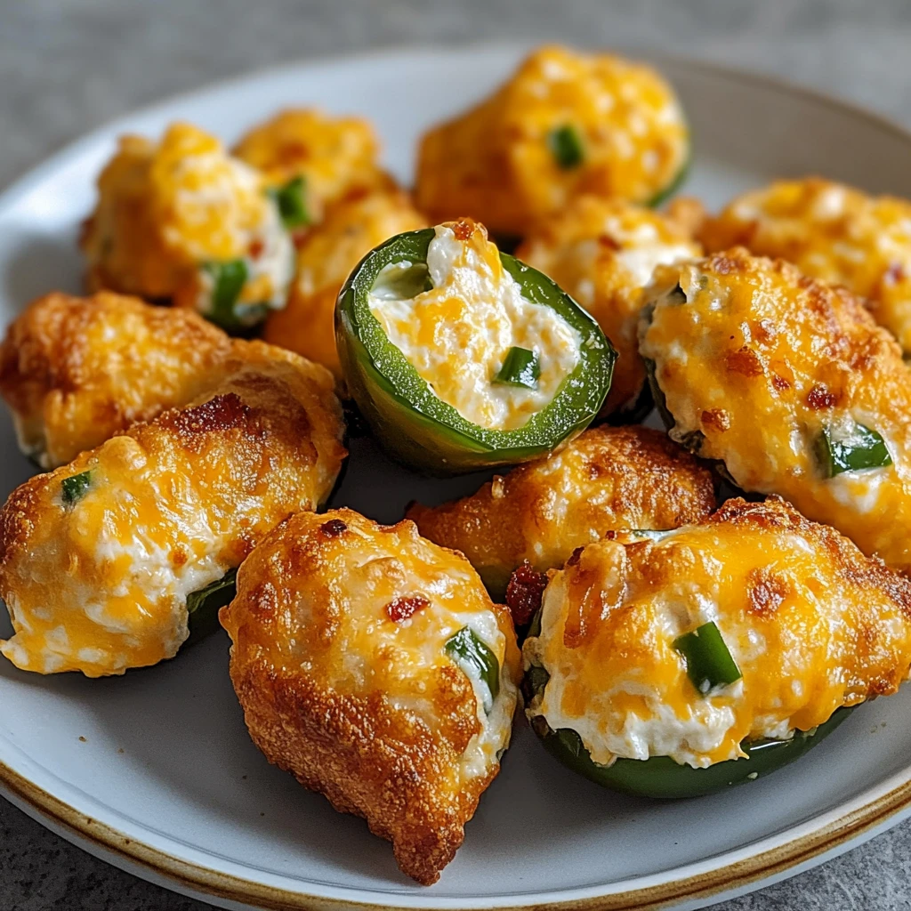 Cream Cheese Jalapeño Poppers 4 Servings Easy Delicious