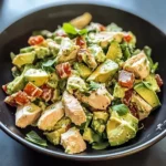 Creamy Avocado Chicken Salad 4 Servings Easy Delicious