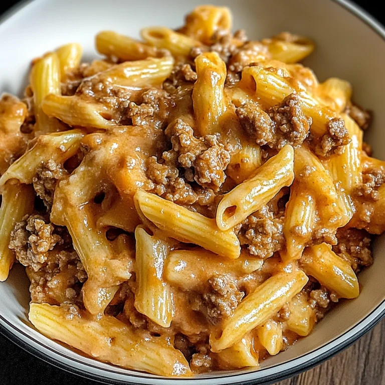 Creamy High-Protein Beef Pasta 30 Minutes Easy Delicious