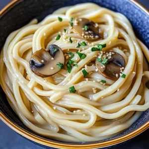 Creamy Miso Udon 2 Servings Quick Delicious