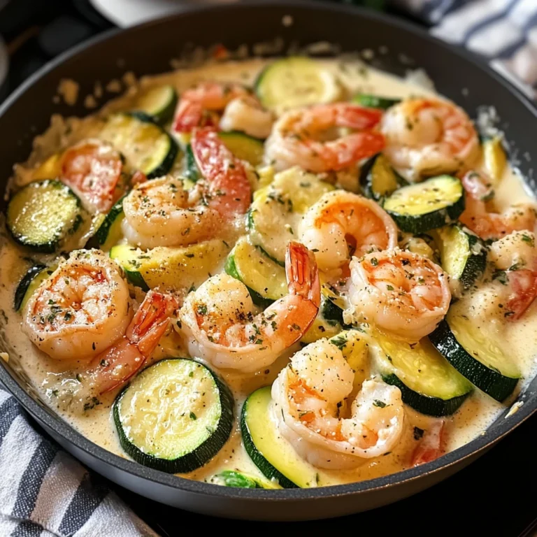 Creamy Shrimp and Zucchini Skillet 30 Minutes Ultimate Delicious
