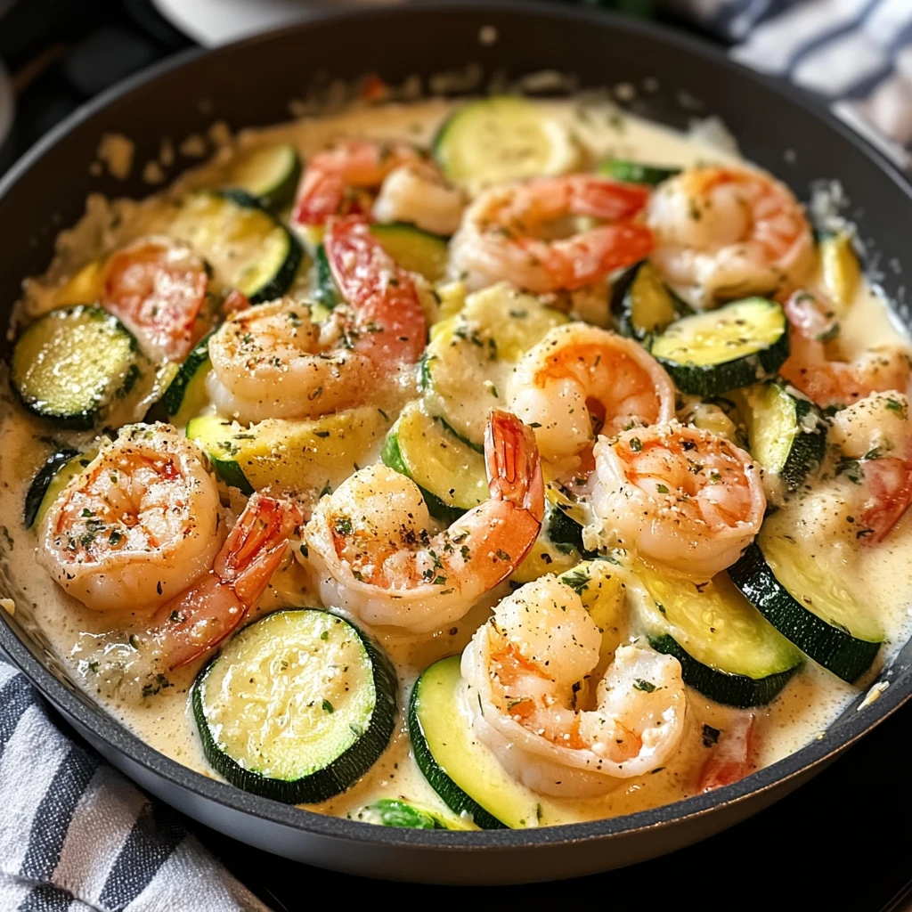 Creamy Shrimp and Zucchini Skillet 30 Minutes Ultimate Delicious