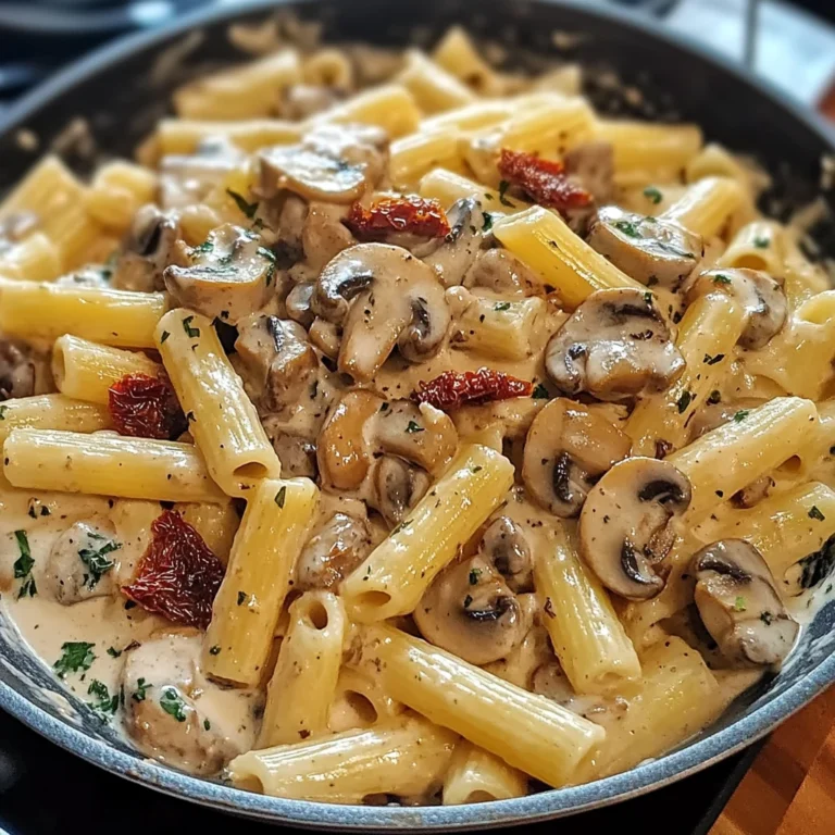 Creamy Tuscan Mushroom Pasta Skillet 30 Minutes Ultimate Delicious