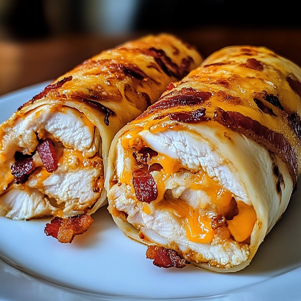 Crispy Cheddar Bacon Chicken Lava Wraps 30 Minutes Ultimate Delicious