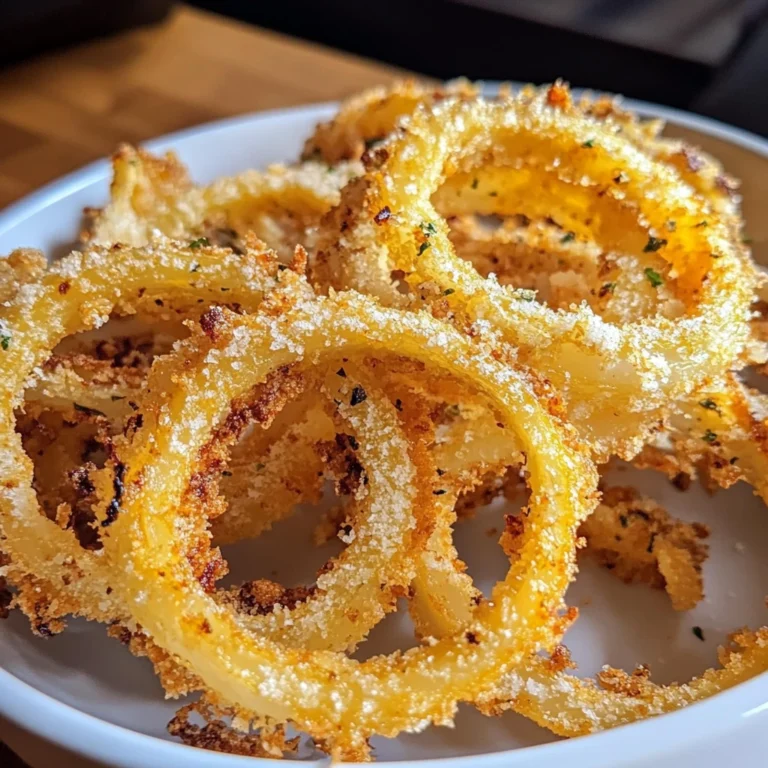 Crispy Parmesan Onion Ring Chips 15 Minutes Ultimate Delicious