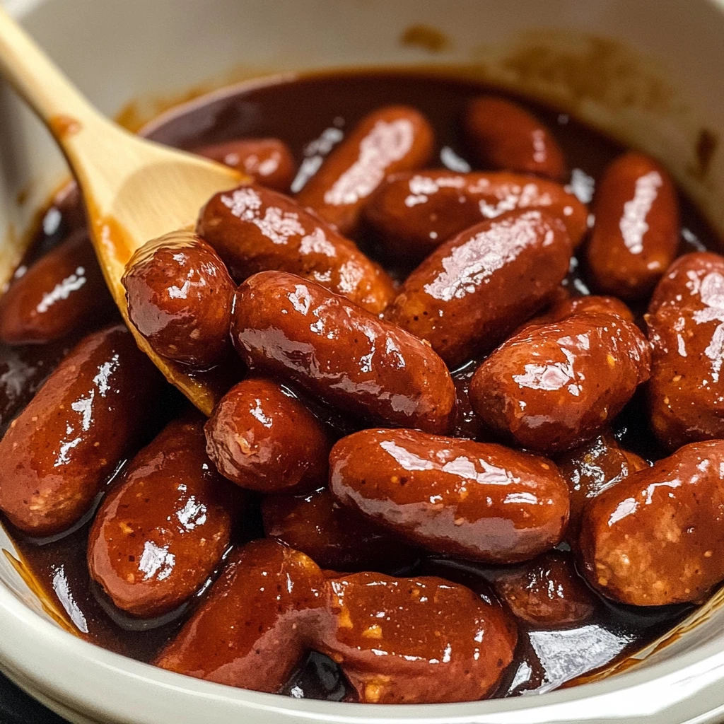 Crock-Pot Cocktail Sausages 3 Hours Easy Delicious