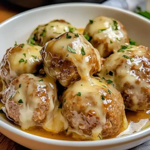 Crock Pot French Onion Meatballs 5 Steps to Delicious