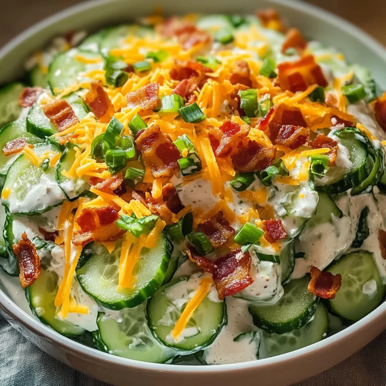Cucumber Ranch Crack Salad 4 Servings Ultimate Delicious