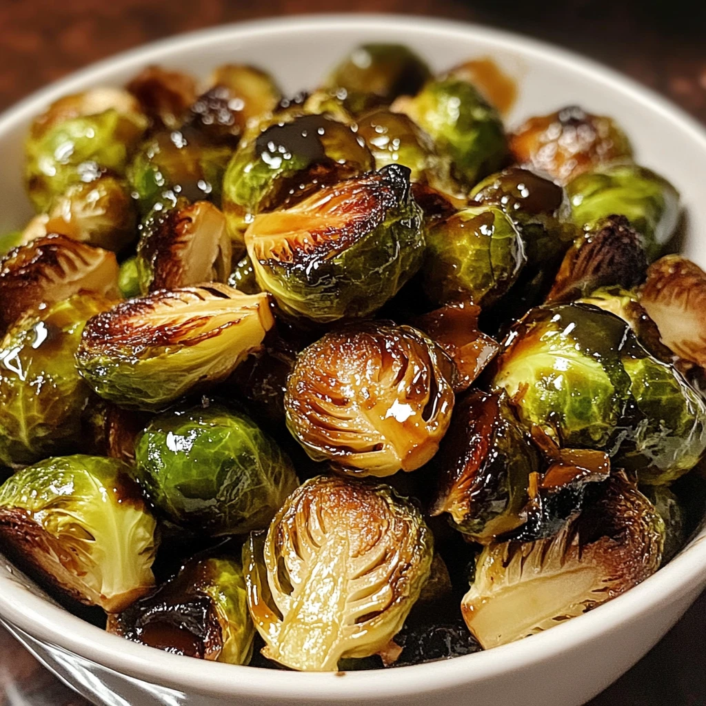 Honey Balsamic Brussels Sprouts 5 Steps Easy Delicious