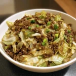 Low-Carb Mongolian Ground Beef and Cabbage: 30 Minutes Easy Delicious
