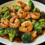 Low Carb Shrimp and Broccoli 5 Steps Quick Delicious