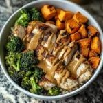 Maple Dijon Chicken Sweet Potato Bowls 30 Minutes Easy Delicious