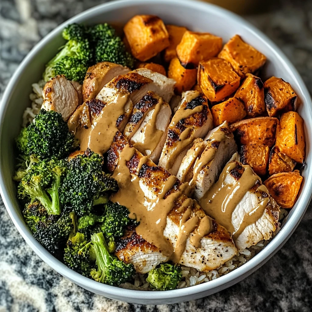 Maple Dijon Chicken Sweet Potato Bowls 30 Minutes Easy Delicious