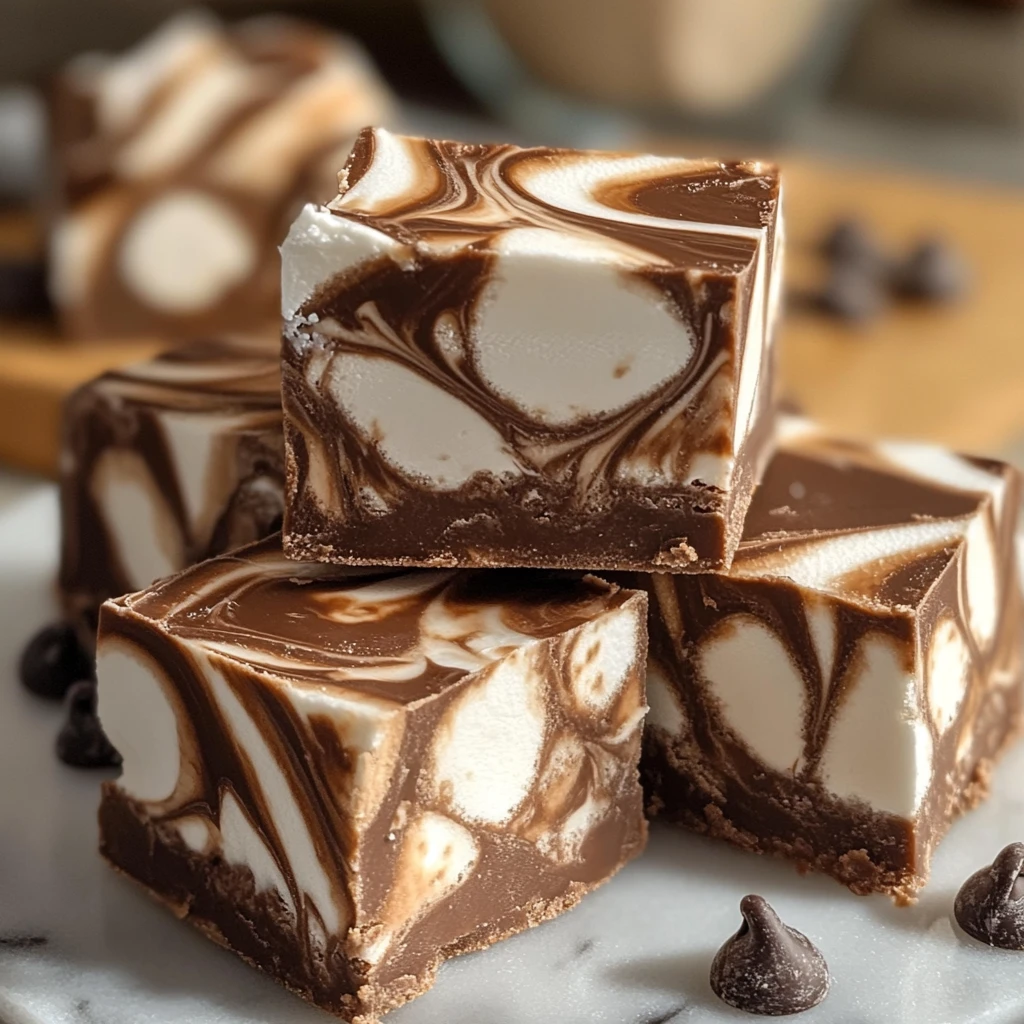 Marshmallow Swirl Fudge 5 Steps Ultimate Delicious
