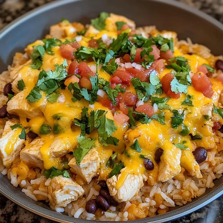 One-Pot Cheesy Southwest Chicken & Rice 30 Minutes Easy Delicious