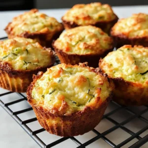 Parmesan Zucchini Muffins 18 Minutes Easy Delicious