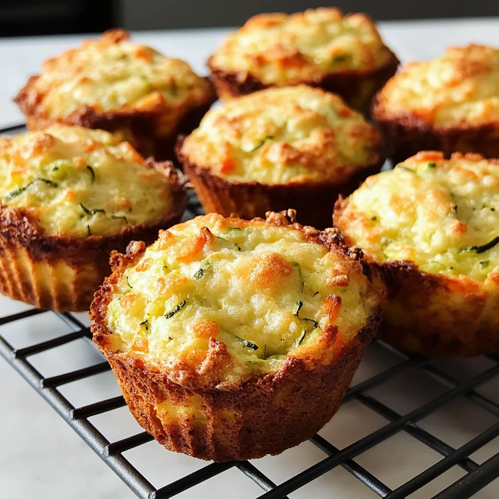 Parmesan Zucchini Muffins 18 Minutes Easy Delicious