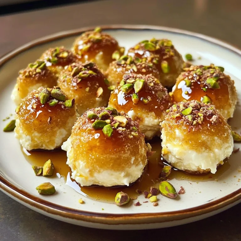 Ricotta Pistachio Honey Bites 4 Servings Easy Delicious