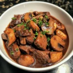 Slow Cooker Beef Burgundy with Mushrooms: 10 Steps to Delicious