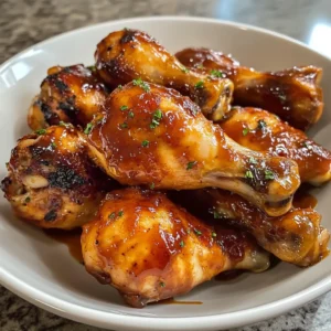Slow Cooker Honey BBQ Chicken Drumsticks 5 Steps Easy Delicious