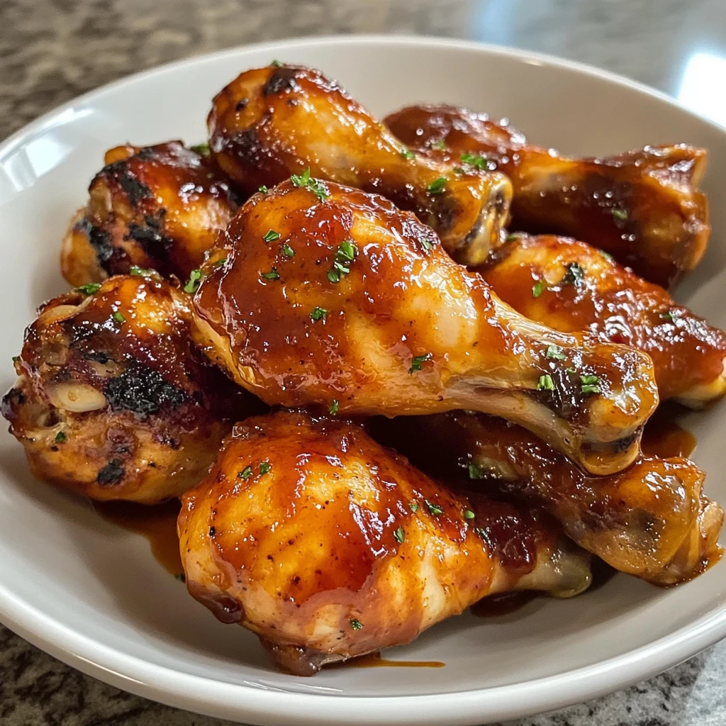 Slow Cooker Honey BBQ Chicken Drumsticks 5 Steps Easy Delicious