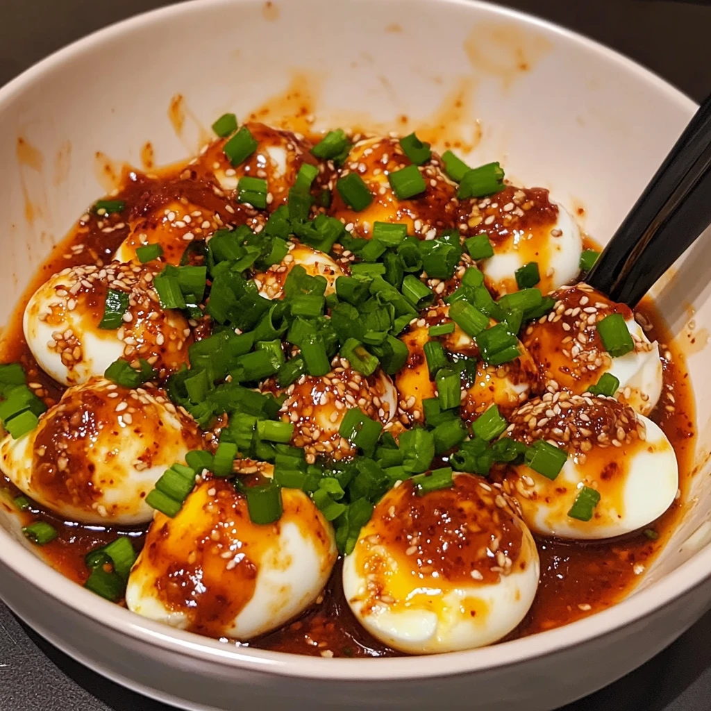 Spicy Gochujang Eggs 6 Ingredients Ultimate Delicious