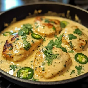 Spicy Jalapeño Chicken with Creamy Sauce in 30 Minutes