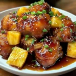 Sticky Pineapple Chicken Thighs 30 Minutes Easy Delicious