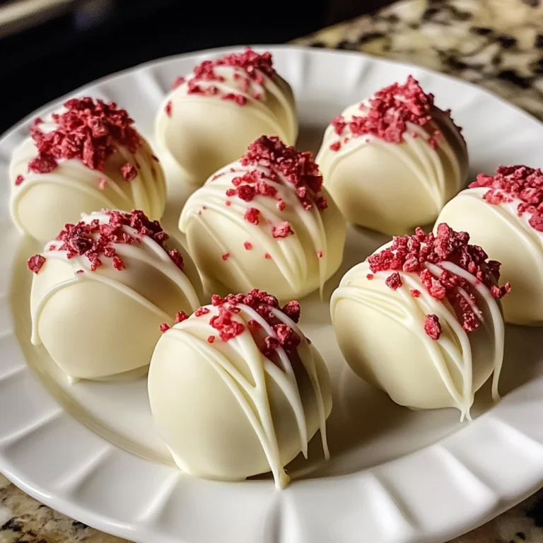 Strawberry Cheesecake Truffle Balls 5 Steps Easy Delicious