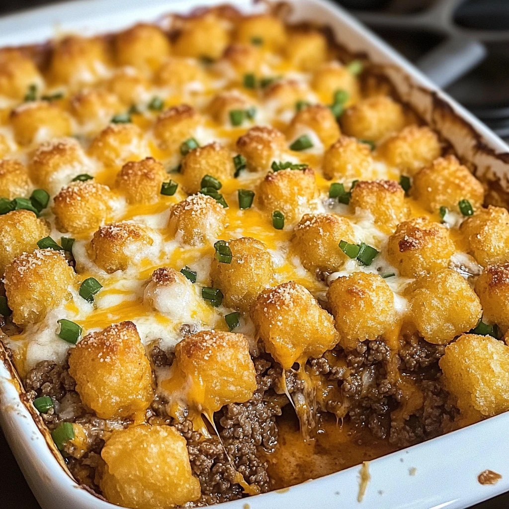 Tater Tot Casserole with Ground Beef: 30 Minutes to Delicious