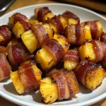 Sweet and Spicy Bacon Wrapped Pineapple Bites 30 Minutes Ultimate Delicious