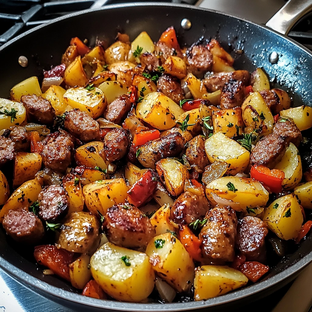 Beef Sausage and Potato Skillet 30 Minutes Easy Delicious