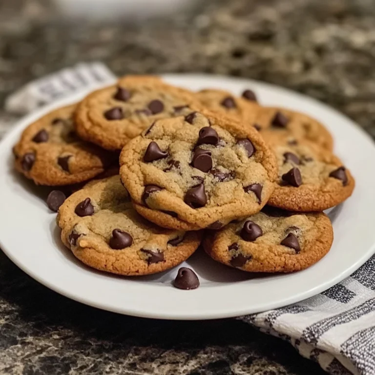 Brown Butter Sourdough Discard Chocolate Chip Cookies 10 Minutes Easy Delicious