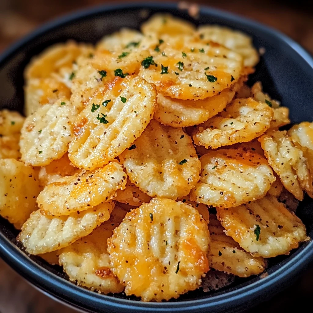 Cheesy Garlic Ritz Bits Snacks 5 Steps Easy Delicious