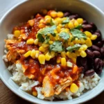 Chicken Enchilada Bowl 30 Minutes Easy Delicious