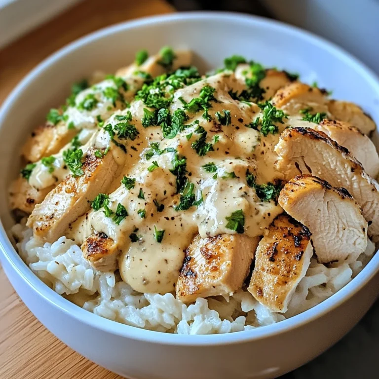 Creamy Garlic Chicken Rice Bowls 30 Minutes Ultimate Delicious