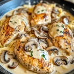 Creamy Mushroom Asiago Chicken 30 Minutes Easy Delicious
