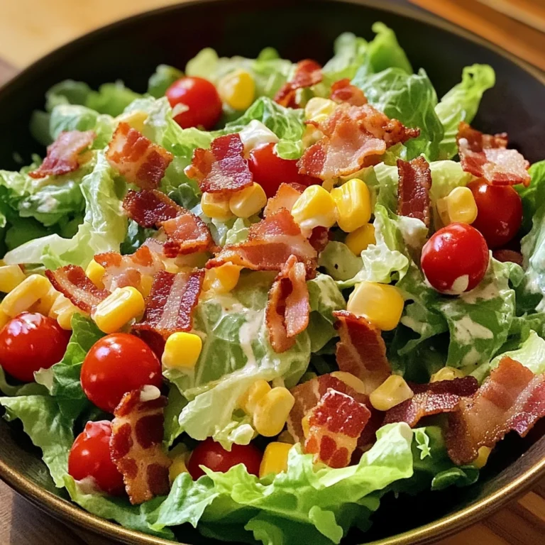 Easy Bacon Ranch Chopped Salad 7 Ingredients Fabulous