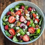 Easy Strawberry Spring Mix Salad 6 Ingredients Ultimate Delicious