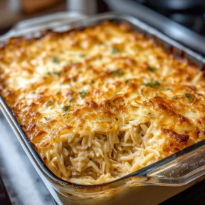 French Onion Chicken Orzo Casserole 30 Minutes Ultimate Delicious