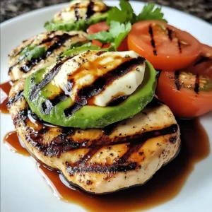 Grilled California Avocado Chicken 4 Servings Easy Delicious