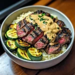 Grilled Steak Bowl with Sauce in 6 Easy Steps Delicious