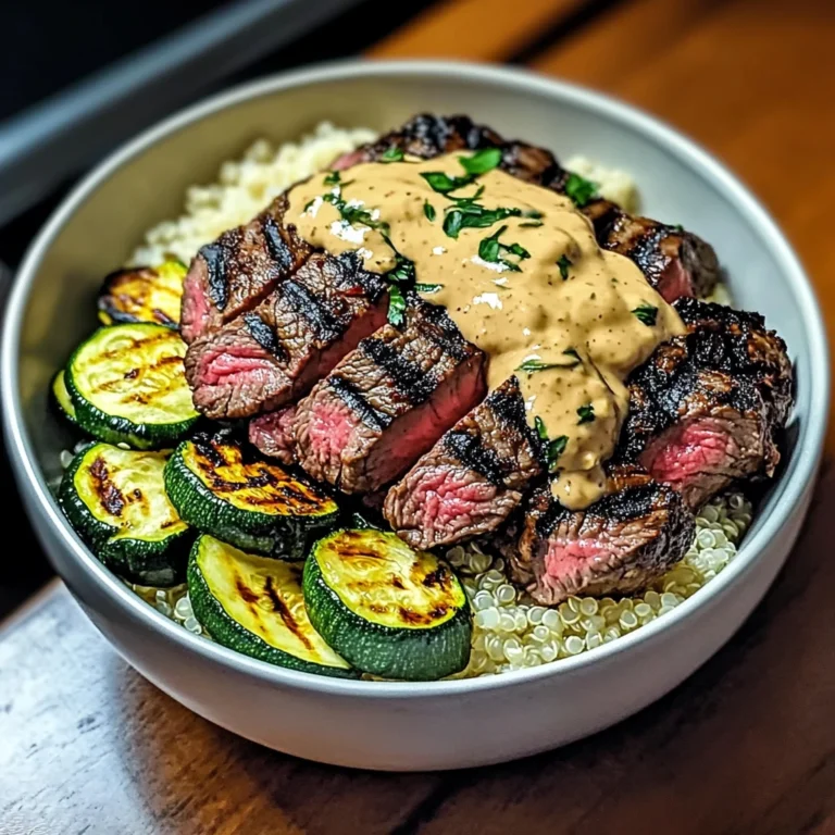 Grilled Steak Bowl with Sauce in 6 Easy Steps Delicious