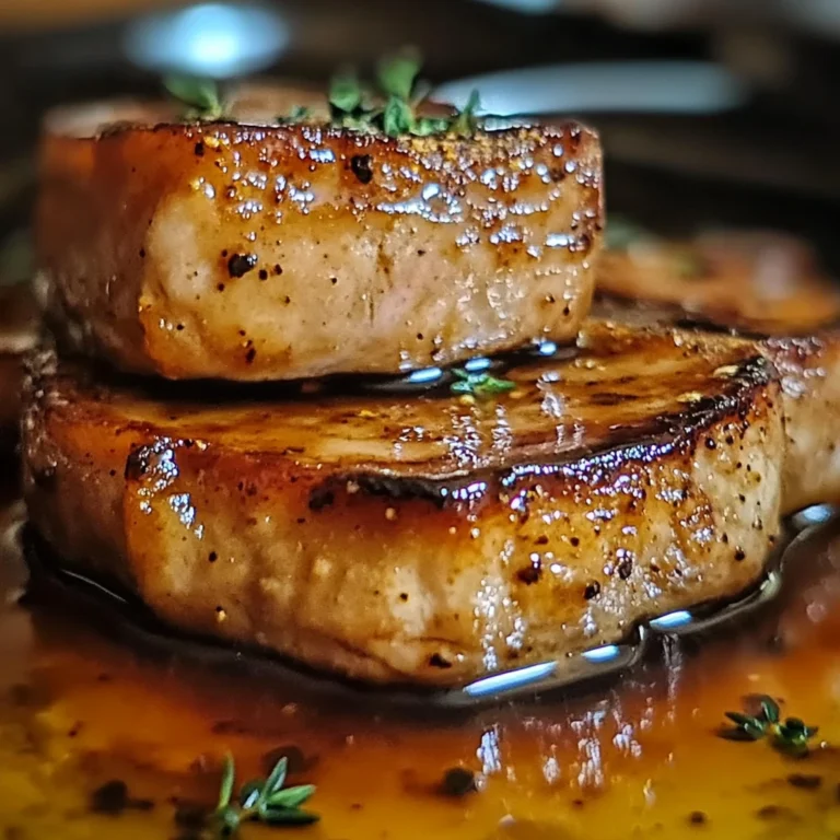 Juicy Baked Pork Chops 4 Servings Easy Delicious